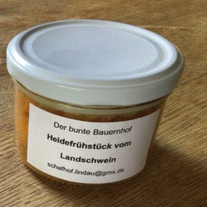 Gekochte Mettwurst im Glas